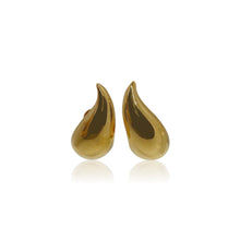 Load image into Gallery viewer, gold teardrop drop earrings for women, tarnish-resistant, 18k gold-filled