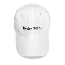Load image into Gallery viewer, Trophy Wife embroidered cap women, funny baseball hat adjustable cotton