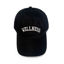 Load image into Gallery viewer, wellness embroidered cap women, bold health lifestyle adjustable hat, on model styled