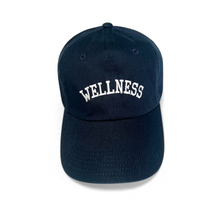 Load image into Gallery viewer, wellness embroidered cap women, bold health lifestyle adjustable hat, side view