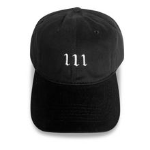 Load image into Gallery viewer, Angel Numbers hat styled on model, spiritual embroidered cap women, product detail