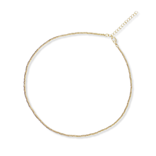 Load image into Gallery viewer, 18k gold-filled 2mm ball chain necklace for women, ultra-delicate layering jewelry