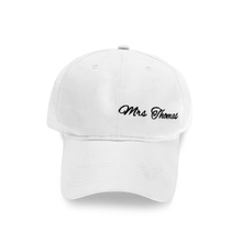 Load image into Gallery viewer, Mrs custom embroidered hat for bride, bridal wedding hat for women