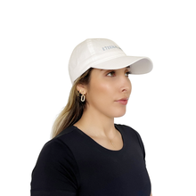 Load image into Gallery viewer, positive vibes embroidered hat women Eternal Optimist, cotton adjustable dad hat