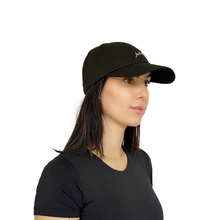 Load image into Gallery viewer, funny bold embroidered black hat women Fuck Off, unstructured cotton adjustable