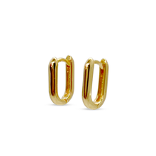 Load image into Gallery viewer, 18k gold-filled mini oval link chain necklace for women, dainty elegant jewelry