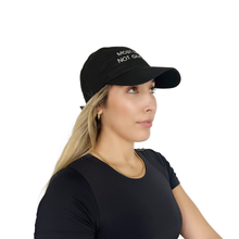 Load image into Gallery viewer, funny black embroidered unstructured dad hat women, adjustable cotton cap