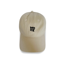 Load image into Gallery viewer, Zodiac Sign Virgo embroidered khaki dad hat